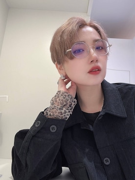 「アイテム（Tシャツ/カットソー、その他）」を使った、gwtoiさん（レディース・159cm）の冬コーディネート