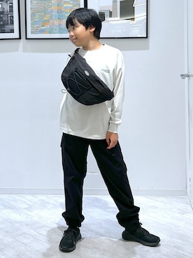 「アイテム（パンツ）」を使った、gwtoiさん（キッズ・144cm）の秋コーディネート