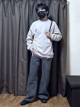 「アイテム（バックパック/リュック）」を使った、gwtoiさん（キッズ・162cm）の冬コーディネート