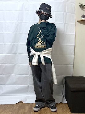 「アイテム（アクセサリー）」を使った、gwtoiさん（キッズ・162cm）の秋コーディネート