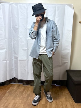 「アイテム（Tシャツ/カットソー）」を使った、gwtoiさん（キッズ・162cm）の秋コーディネート