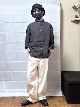 「アイテム（シャツ/ブラウス）」を使った、gwtoiさん（キッズ・162cm・30代）の夏コーディネート