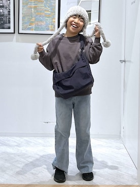 「アイテム（スウェット）」を使った、gwtoiさん（キッズ・144cm・40代）の秋コーディネート