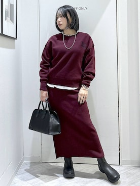 「アイテム（バングル/リストバンド）」を使った、gwtoiさん（レディース・159cm・40代）の秋コーディネート