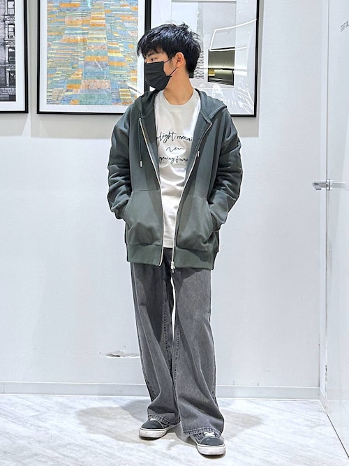 パーカー 90 Logo Dot Zip Hoodie – YZ