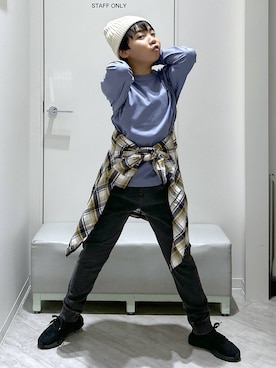 「アイテム（パンツ）」を使った、gwtoiさん（キッズ・144cm・30代）の秋コーディネート
