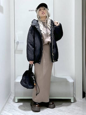 「アイテム（ワンピース）」を使った、gwtoiさん（レディース・159cm・40代）の秋コーディネート