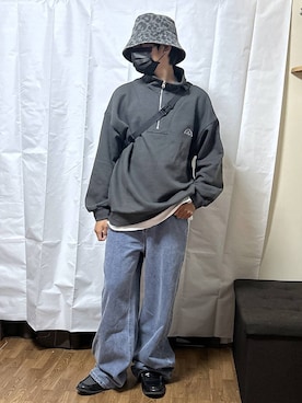 「アイテム（スウェット）」を使った、gwtoiさん（キッズ・162cm・30代）の秋コーディネート