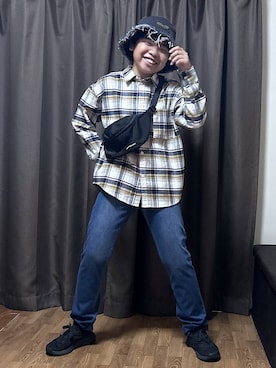 「アイテム（トップス）」を使った、gwtoiさん（キッズ・144cm・30代）の秋コーディネート