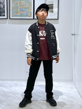 「アイテム（帽子）」を使った、gwtoiさん（レディース・144cm）の秋コーディネート