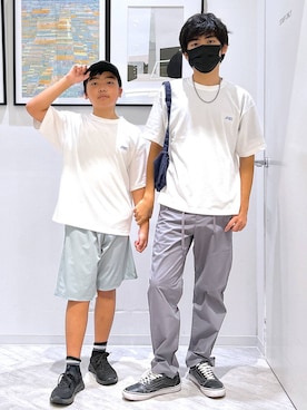 「アイテム（帽子）」を使った、gwtoiさん（キッズ・162cm・40代）の夏コーディネート