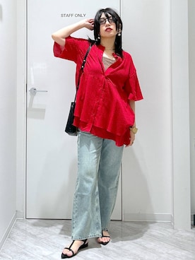 「GLOBAL WORK（グローバルワーク）のアイテム（パンツ）」を使った、gwtoiさん（レディース・159cm）の夏コーディネート