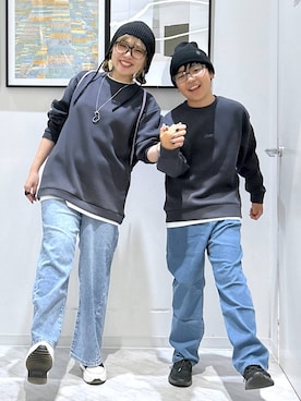 「アイテム（アクセサリー）」を使った、gwtoiさん（キッズ・144cm）の秋コーディネート