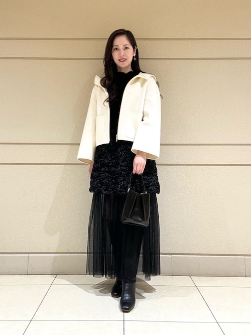 シャルムリバーフードブルゾン|ANAYI OFFICIAL ONLINE STORE