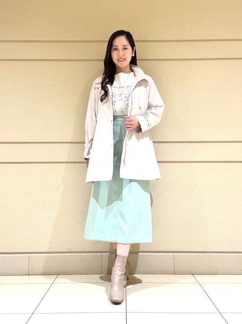 セール】ブライトツイルポケット スカート（スカート）｜ANAYI（アナイ