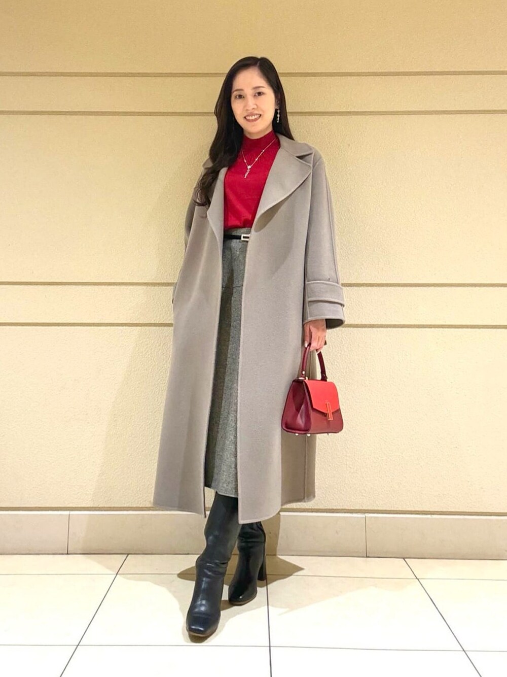 Shibuya.h(ANAYI )｜ANAYIのチェスターコートを使ったコーディネート  