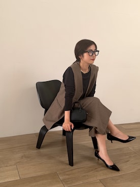 sakiさん（レディース・152cm）の秋コーディネート