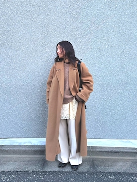 「N.O.R.C（ノーク）のアイテム」を使った、sakiさん（レディース・152cm）の秋コーディネート