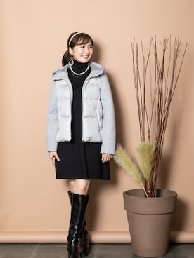 lodieさん（レディース・160cm）の冬コーディネート