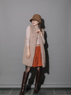 lodieさん(レディース・160cm)の冬コーディネート