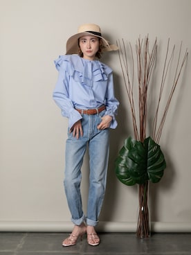 lodieさん（レディース・160cm）の春コーディネート