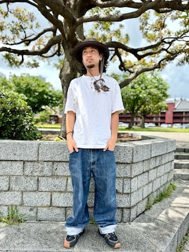 「横浜」｜ジェシーさん（メンズ・177cm）の春コーディネート