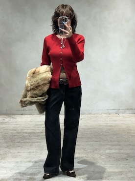 AOIさん（レディース・160cm）の冬コーディネート