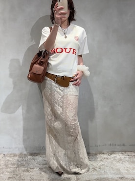 「アイテム（パンプス）」を使った、AOIさん（レディース・160cm）の夏コーディネート