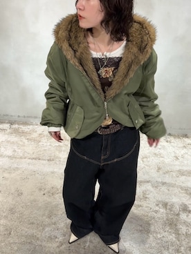 「WHO'S WHO gallery（フーズフーギャラリー）のアイテム（パンプス）」を使った、AOIさん（レディース・160cm）の秋コーディネート