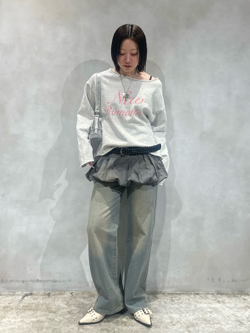BORDER CARWYN スカジャン　フェードパープル　茄子紺 セール】バルーンスカート（スカート）｜WHO'S WHO gallery