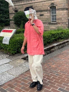 「NEPLA.（ネプラ）のアイテム」を使った、Haru 22さん（メンズ・175cm）の夏コーディネート