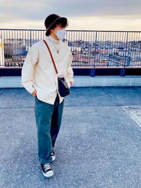 3 1 1 0 フウフ(夫)さん(メンズ・175cm)の冬コーディネート