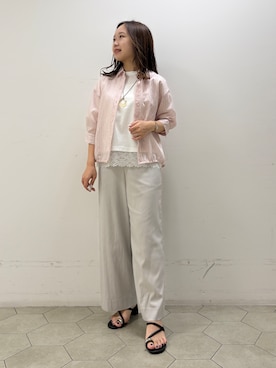 「INDIVI（インディヴィ）のアイテム」を使った、kahoさん（レディース・144cm）の秋コーディネート