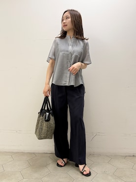 「INDIVI（インディヴィ）のアイテム」を使った、kahoさん（レディース・144cm）の夏コーディネート