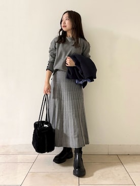 kahoさん（レディース・144cm）の冬コーディネート