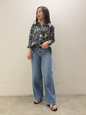 「INDIVI（インディヴィ）のアイテム」を使った、kahoさん（レディース・144cm）の秋コーディネート