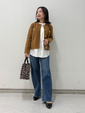 「INDIVI（インディヴィ）のアイテム」を使った、kahoさん（レディース・144cm）の秋コーディネート