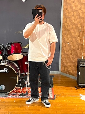 「VANS（バンズ）のアイテム」を使った、minetoraさん（メンズ・171cm）の夏コーディネート