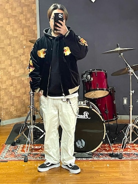 峰虎さんのコーディネート