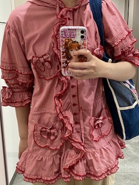 「PINK HOUSE（ピンクハウス）のアイテム」を使った、はーとかんぱにー ♡̷̷̷ さん（レディース・158cm）の秋コーディネート