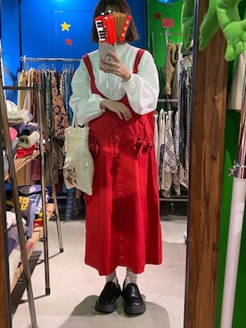 「ketty（ケティ）のアイテム」を使った、はーとかんぱにー ♡̷̷̷ さん（レディース・157cm）の秋コーディネート