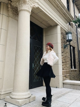 「Pink（ピンク）のアイテム」を使った、keitythebestさん（レディース・153cm）の冬コーディネート