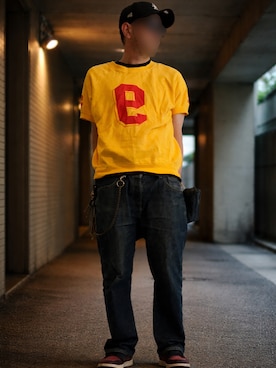 「JORDAN BRAND（ジョーダンブランド）のアイテム」を使った、EZR08さん（メンズ・169cm）の春コーディネート