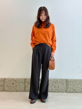 YUKIさん（骨格ナチュラル・レディース・165cm）の秋コーディネート