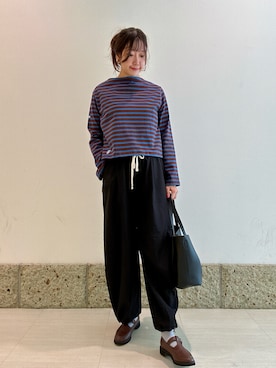 YUKIさん（骨格ナチュラル・レディース・165cm）の秋コーディネート