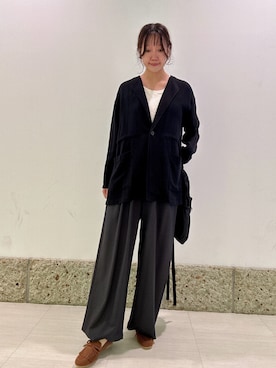 「アイテム（その他雑貨）」を使った、YUKIさん（レディース・165cm）の秋コーディネート