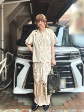 「RANAN（ラナン）のアイテム」を使った、ykさん（レディース・163cm）の夏コーディネート