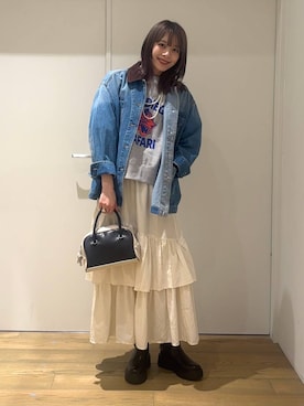 「Russell Athletic（ラッセルアスレティック）のアイテム」を使った、rikopinchaanさん（レディース・167cm）の秋コーディネート