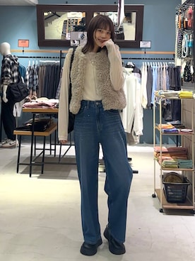 「骨格ナチュラル」｜rikopinchaanさん（レディース・167cm）の秋コーディネート