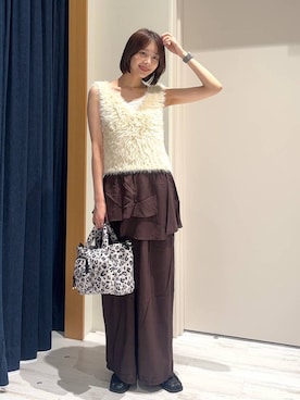 「アイテム（ハンドバッグ、その他）」を使った、rikopinchaanさん（レディース・167cm）の夏コーディネート